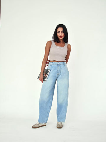 Skater Fit Ice Wash Jean