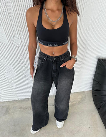 Extra Baggy Füme Jean