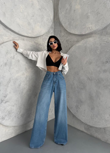 Extra Baggy Fresh Mavi Jean