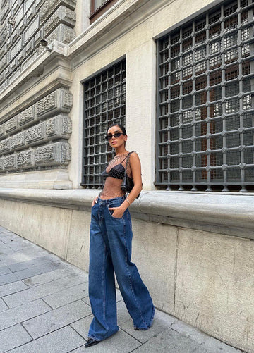 Baggy Fit Jean Pantolon